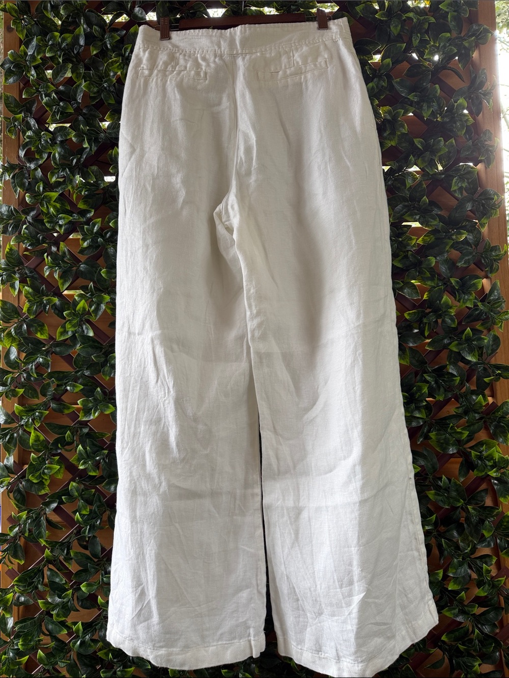 Halston 100% Linen Pant - Picture 2 of 3